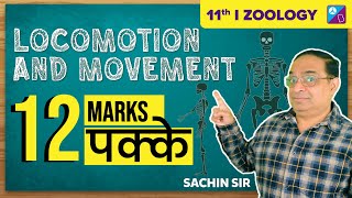 Locomotion amp Movement Class 11 Biology  One Shot  NEET 2023  Aakash BYJUS NEET  Sachin Sir [upl. by Thorr]