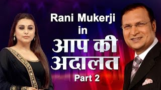 Rani Mukerji in Aap Ki Adalat Part 2  India TV [upl. by Delia]