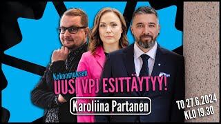 ðŸ”´Karovisio 62  Karoliina Partanen ja rajaturvallisuuslaki  Kokoomuksen uusi VPJ lauteilla [upl. by Pritchett]