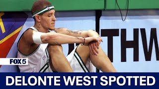 Former NBA player Delonte West spotted stumbling and disoriented in parking lot [upl. by Swayne]