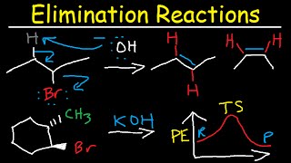 Organic Chemistry Elimination Reactions  E1 E2 E1CB [upl. by Aerahs]