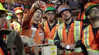 Visite de la mine Niobec  SaguenayLacSaintJean [upl. by Anilak]