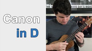 Canon in D  Ukulele Lesson [upl. by Ronnholm356]