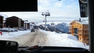 La Plagne Otokar Vectio U LE ZF 476  11012017 [upl. by Beyer]