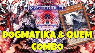 NEW DOGMATIKA COMBO ft QUEM amp LULUWALILITH YuGiOh Master Duel [upl. by Nodnar510]