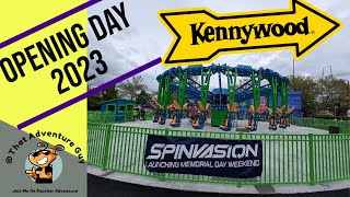 Kennywood opening day 2023 Adventure 001 The adventure begins [upl. by Notlew]