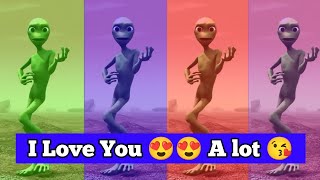 Alien dance VS Funny Alien VS Dame tu cosita VS Funny Alien dance VS Green Alien VS Dance song v398 [upl. by Atirahs]