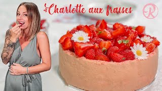 RECETTE ULTRA FACILE CHARLOTTE AUX FRAISES [upl. by Ruhtracm]