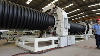 SL1600 produces up to 2000mm double wall corrugated pipes [upl. by Thibault200]