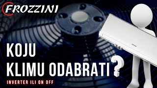 Razlika Inverter i običnih klima uređaja Koji je bolji [upl. by Jevon]