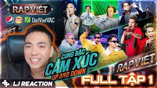 LJ Reaction  RAP VIỆT MÙA 4 Tập 1  Đây gòi đây òiii [upl. by Kilar]