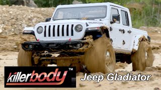 110 Scale Killerbody Jeep Gladiator Body Build amp Offroad Driving [upl. by Cutlor]