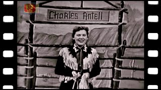 SHIRLEY CADDELL  I Want to Marry a Cowboy🤠1955 TV Video Clip Remastered Sound [upl. by Nnayelhsa860]