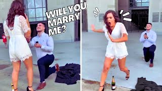 Will You Marry Me  Funny Marriage Proposals Fails [upl. by Einttirb]