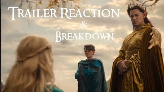 Rings Of Power Season 2 SDCC Trailer Reaction amp Thoughts [upl. by Eilyr]