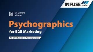 Psychographics Webinar Psychographic Segmentation B2B Marketing Strategies [upl. by Noskcaj]