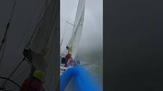 LCSC Racing  Sail Trim from behind boat 2 [upl. by Dreddy818]