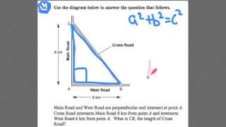 GOHMATH 44  Pythagorean Theorem  CSET MATH  By Chris Abraham  GOHmathcom [upl. by Kowtko267]