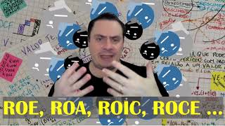 Medidas de Retorno sobre o Capital ou Investimento ROE ROA ROIC ROC ROCE CROIC CROCI etc [upl. by Kelam]