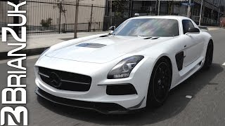 RENNtech Mercedes SLS AMG Black Series  In Action [upl. by Oiznun]