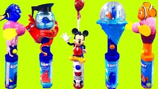 Disney Finding Dory amp Mickey Mouse Magical Lollipops [upl. by Ynohta]