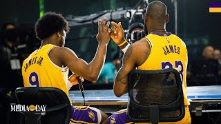 Lakers 2024 Media Day  Clips of Best Questions and Moments [upl. by Yttap654]