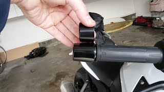 BMW S1000XR Heavyweight Handlebar Ends and Other Week 1 Upgrades [upl. by Hardigg]