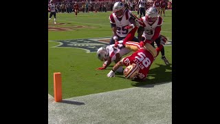 George Kittle catches for a 12yard Touchdown vs New England Patriots [upl. by Press]