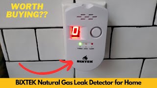 BIXTEK Natural Gas Leak Detector for Home Plug in Propane Gas Detector  Worth Buying [upl. by Alithea139]