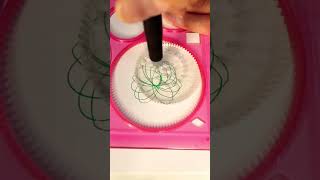 Spirometer satisfying spirograph oddlysatisfying spirography art spiroart drawing spirodiy [upl. by Guevara]