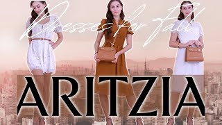 ARITZIA Dress Haul MUST HAVE for FALL WINTER 2022 WHAT TO WEAR if you want to look CHIC this Season [upl. by Ylrebma]