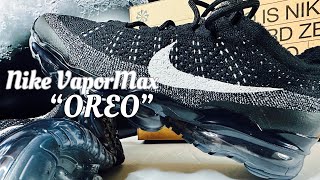 Air Vapormax 2023 Flyknit quotOreoquot Black  White [upl. by Oinotnanauj795]