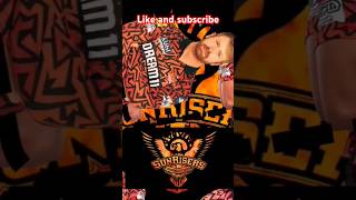 srhpushparaj music song pushpa movie pushpa2therule entertainment ipl2025  cricket [upl. by Macgregor]