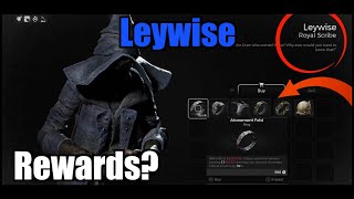 Leywise the Royal Scribes Quest and ALL REWARDS  Remnant 2 [upl. by Dawson]