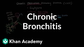 What is chronic bronchitis  Respiratory system diseases  NCLEXRN  Khan Academy [upl. by Namrehs]