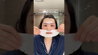 Breaking outs but glowy breakout collagen sheetmasks glowingskin glowyskin oilyskin acne [upl. by Santos]