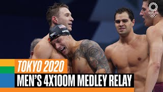 Swimming Mens 4x100m Medley Relay Final  Tokyo 2020 Replays [upl. by Aramo68]