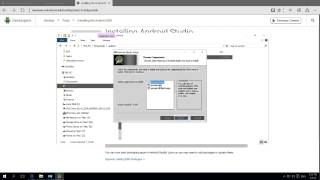 تركيب برنامج أندرويد أستديو  Install android studio [upl. by Ahsineb595]