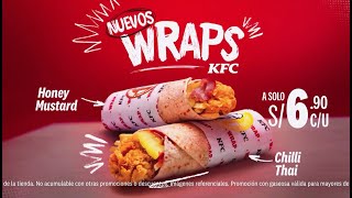 Wraps KFC Perú 2024 [upl. by Donelu724]