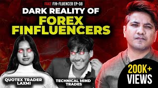 How Forex Finfluencers Show You Fake Dreams to Trade in Forex Trading  Fake Finfluencers Ep8 [upl. by Milty]