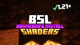 BSL Shaders 1213  download amp install BSL Shaders for Minecraft 1213 [upl. by Oslec]