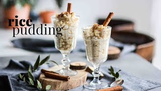 Cinnamon rice pudding  ryžový puding  videorecipe [upl. by Epner]