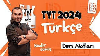 13 TYT Türkçe  Sıfat Ön Ad 1  Kadir GÜMÜŞ  2024 [upl. by Ttirb155]