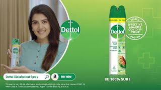 Dettol Disinfectant Spray  Protect your home from germs [upl. by Kabab]