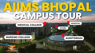 AIIMS Bhopal Campus tour 🔥  Feel the AIIMS Vibe  NEET 2023 aiimsbhopal aiimsmotivation [upl. by Armanda]