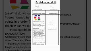 Microteaching Micro Plan  Maths  Explanation Skill bed deled microteaching hnbgu mathematics [upl. by Karin180]