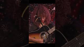 Rollin On Solo Acoustic Jackie Venson singer music acoustic blues shortsfeed guitarist shorts [upl. by Sherj]