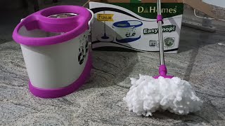 How to attached the mop pad to the Sabco Rinse n Wring Microfibre Flat Mop [upl. by Speroni480]