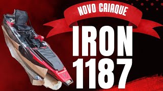 NOVO CAIAQUE IRON 1187 Bemboladopesca [upl. by Toulon474]