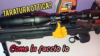 taratura ottica per carabina precisa beeplayer [upl. by Thorncombe624]